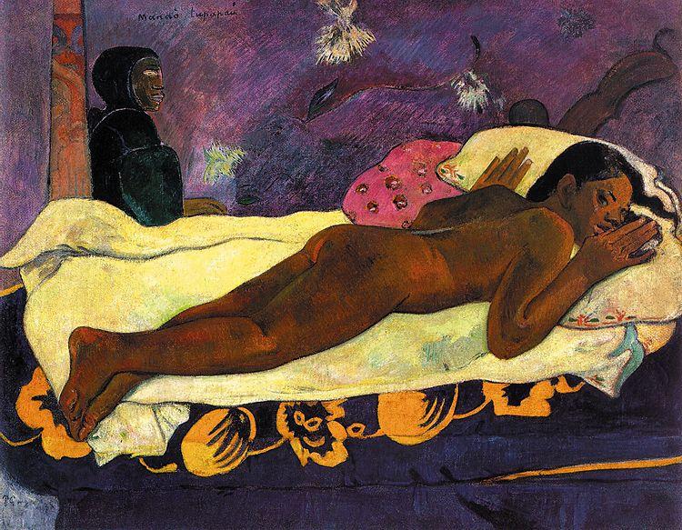Paul Gauguin Manao Tupapau oil painting image